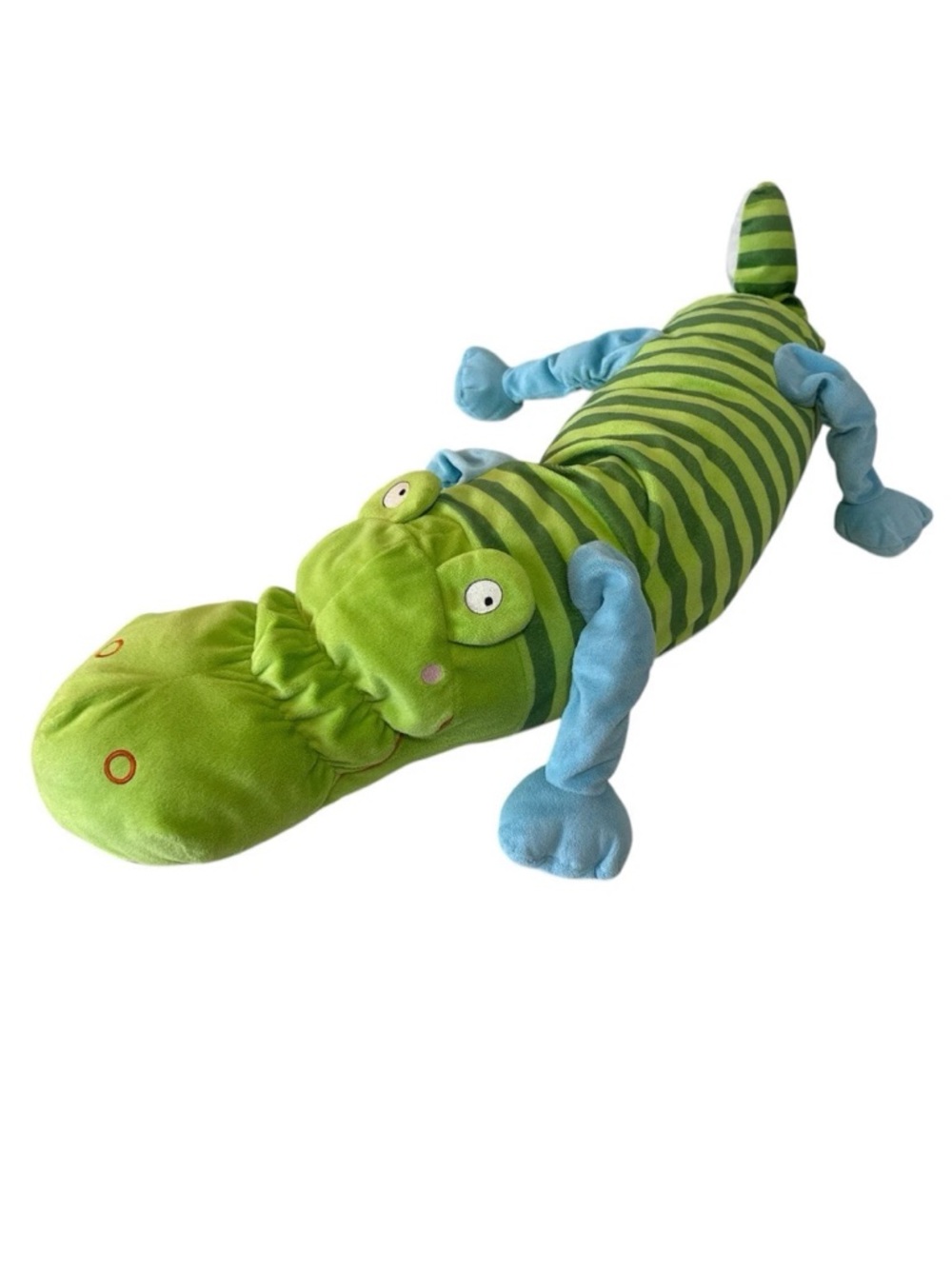Ikea Barnslig Krokodil Plush 36" Stuffed Animal Crocodile Alligator
